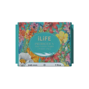 iLiFE Ամենօրյա հիգիենիկ բարձիկներ՝ պրոբիոտիկներով, 245 մմ / 7 հատ