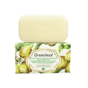 Очищающее мыло с маслом ши и ароматом вербены GREENLEAF
