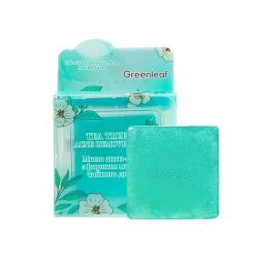 GREENLEFA tea tree oil acne removing soap